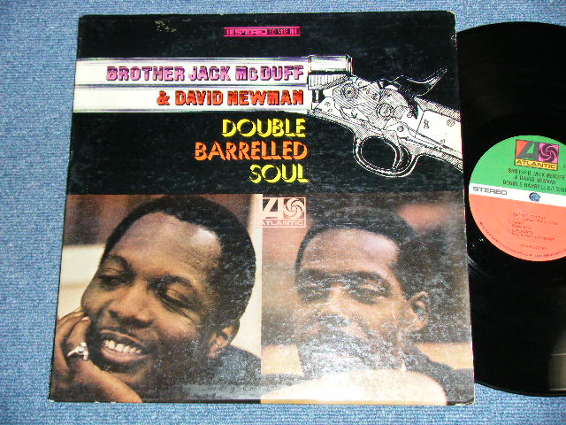 画像1: BROTHER JACK McDUFF & DAVID NEWMAN - DOUBLE BARRELLED SOUL  ( Ex+/Ex++) / 1970 US AMERICA "2nd Press Label"  STEREO Used LP 