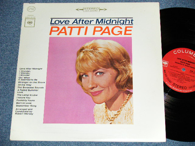 画像1: PATTI PAGE - LOVE AFTER MIDNIGHT ( Ex++/Ex++) /1964 US AMERICA ORIGINAL "360 SOUND Label" STEREO  Used  LP 
