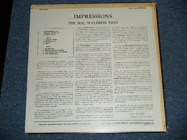 画像: The MAL WALDRON TRIO  - SINGERS 'N SWINGERS  (Ex/MINT-EDSP)  1960 US9 AMERICA ORIGINAL "With SONG SHEET" Used LP 