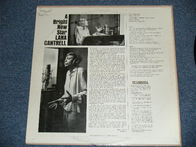 画像: LANA CANTRELL - AND THEN THERE WAS LANA (Ex+/MINT-)  / 1970? US 2nd Press "ORANGE Label"  STEREO Used LP