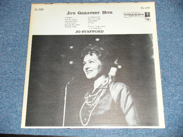 画像: JO STAFFORD - JO'S GREATEST HITS ( Ex+,Ex++/MINT-) / 1958 US AMERICA ORIGINAL "6 EYE'S LABEL" MONO Used LP 