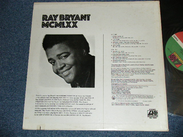 画像: RAY BRYANT - MCMLXX (Ex+/Ex+++)  / 1970 US AMERICA ORIGINAL STEREO Used LP 