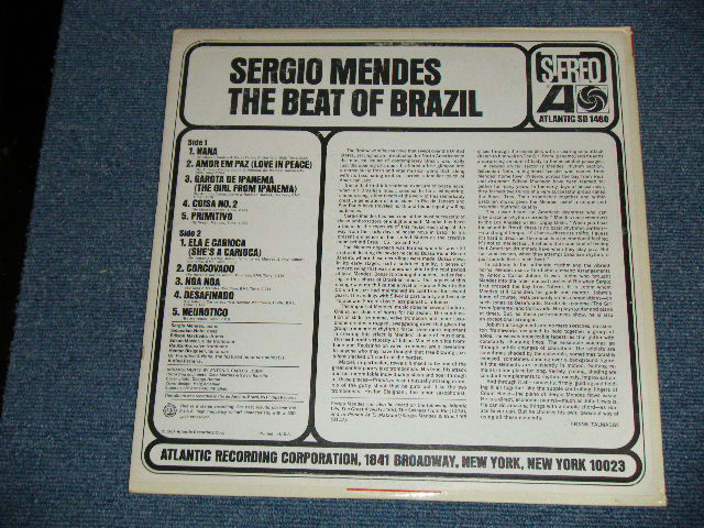 画像: SERGIO MENDES - THE BEAT OF BRAZIL (PURLE & BROWN  Label : Matrix # A)ST-A-671009-1S/B)ST-A-671010-1S : Ex++/Ex+++) / 1967? US AMERICA ORIGINAL? STEREO Used LP 