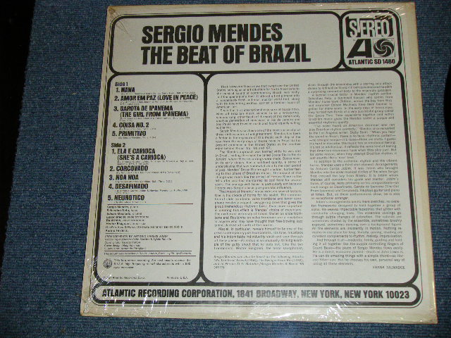画像: SERGIO MENDES - THE BEAT OF BRAZIL ( GREEN & BLUE Label : Matrix # A)ST-A-671009-A/B)ST-A-671010-A : Ex+++/Ex++) / 1967? US AMERICA ORIGINAL? STEREO Used LP 