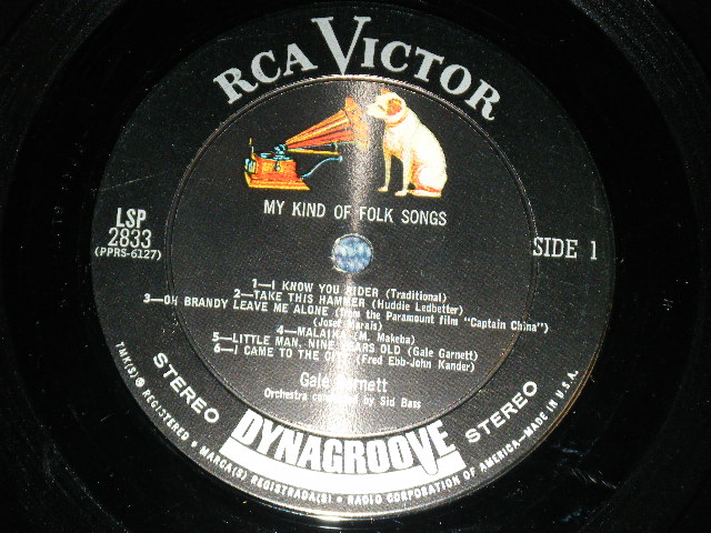 画像: GALE GARNETT - WE'LL SING IN THE SUNSHINE (Ex++/Ex+++) / 1964 US AMERICA  ORIGINAL STEREO Used LP 