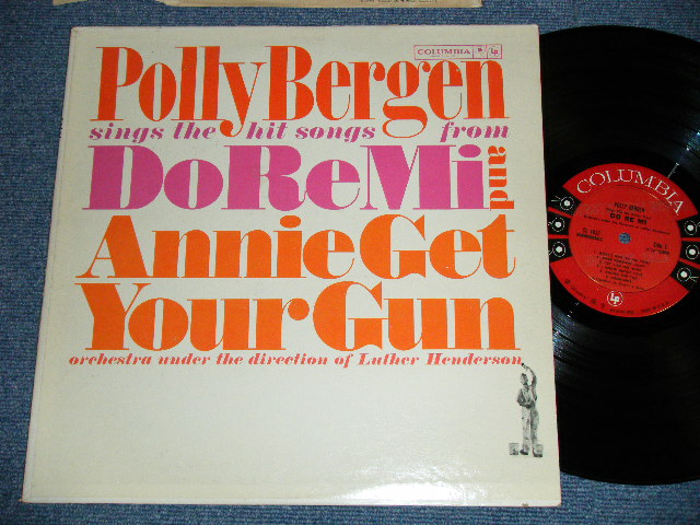 画像1: POLLY BERGEN - SING THE HIT SONGS FROM "DOREMI""ANNIE GET YOUR GUN"  (Ex++/Ex+++)) / 1961 US AMERICA ORIGINAL  "6 EYE'S LABEL" "PROMO" MONO Used LP 