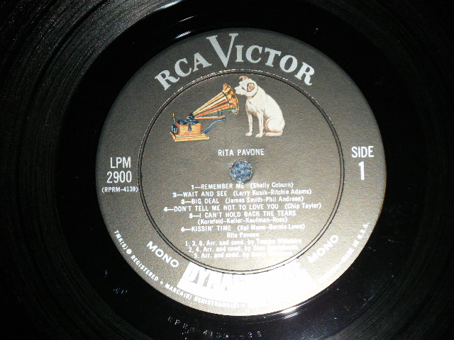 画像: RITA PAVONE ( ITALIAN POP FEMALE SINGER ) - RITA PAVONE ( Ex+/Ex+++ ) / 1964 US AMERICA ORIGINAL STEREO  Used LP