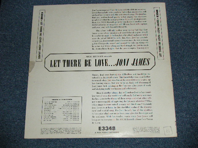 画像: JONI JAMES - LET THERE BE LOVE ( Ex+++/Ex+++ Ultra Clean Copy!!! )  / 1956 US ORIGINAL"YELLOW LABEL" MONO Used LP