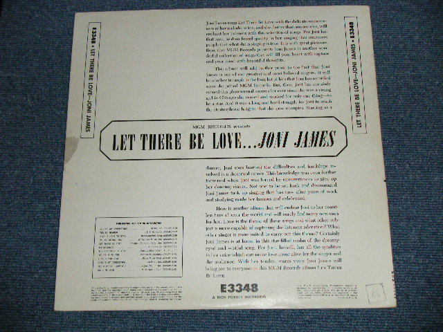 画像: JONI JAMES - LET THERE BE LOVE ( Ex+++/Ex+++ Ultra Clean Copy!!! )  / 1956 US ORIGINAL"YELLOW LABEL" MONO Used LP