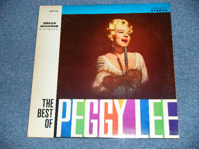 画像: PEGGY LEE - THE BEST OF  ( Ex++Ex+++) / 1964 US AMERICA ORIGINAL STEREO Used  2-LP's 