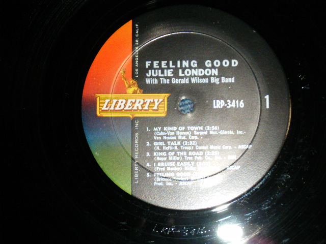 画像: JULIE LONDON -  FEELING GOOD ( Ex++/Ex+++ )  / 1965 US AMERICA ORIGINAL MONO Used LP 