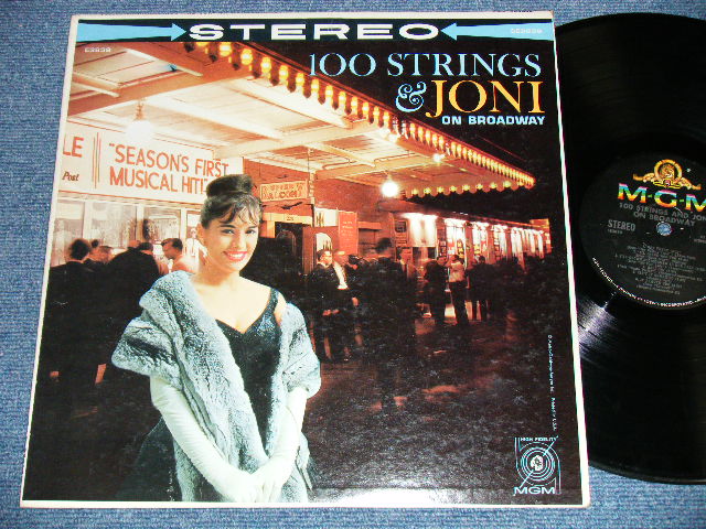 画像1: JONI JAMES -  100 STRINGS & JONI ( Ex++/Ex+ Looks:Ex) / 1960 US AMERICA ORIGINAL "BLACK Label"  STEREO Used LP