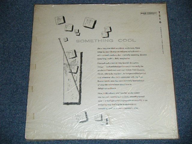 画像: JUNE CHRISTY - SOMETHING COOL ( TURQUOICE Label :  Ex+++/Ex++)/ 1955 US AMERICA ORIGINAL "1st Press 'CLOSED EYES' Cvr" MONO Used LP 