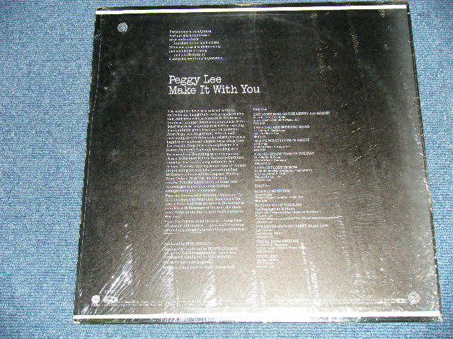 画像: PEGGY LEE - MAKE IT WITH YOU ( Ex++/MINT- Looks:Ex+++ )  / 1970 US AMERICA ORIGINAL "LIME GREEN Label"  Used LP 