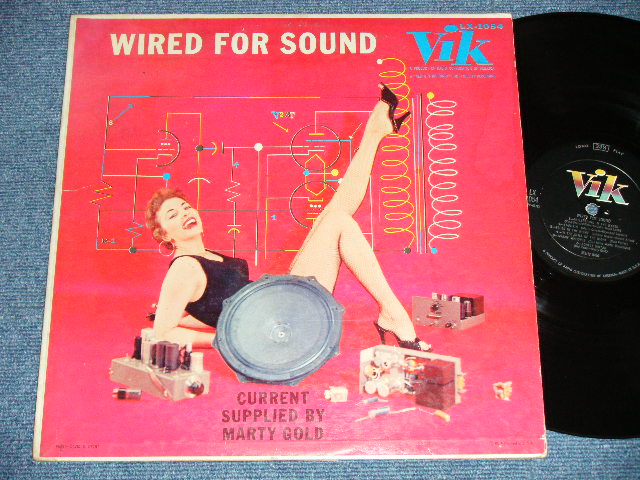 画像1: MARTY GOLD - WIRED FOR SOUND (Ex+/Ex+++)  / 1956 US AMERICA ORIGINAL MONO   Used LP