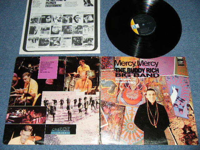 画像1: BUDDY RICH BIG BAND  - MERCY, MERCY ( Ex+/MINT-)  ) /  1968 US AMERICA ORIGINAL  STEREO  Used LP 