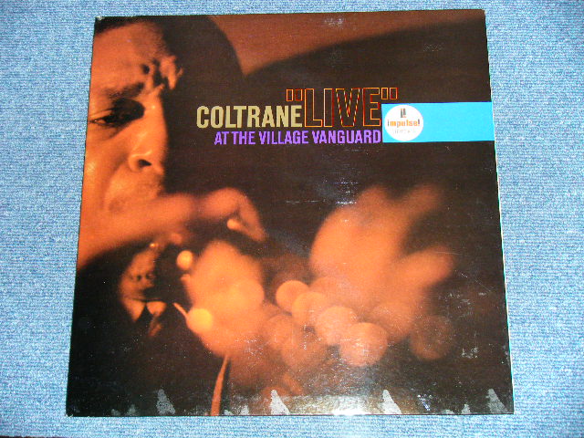 画像: JOHN COLTRANE - 'LIVE' AT VILLAGE VANGUARD (BLACK With RED BORDER "IMPULSE!" and "ABC" in MULTI-COLORED BOXES at TOP Label : Ex++,Ex+++/VG+++.Ex++ )   / 1968 Version US AMERICA Used LP 