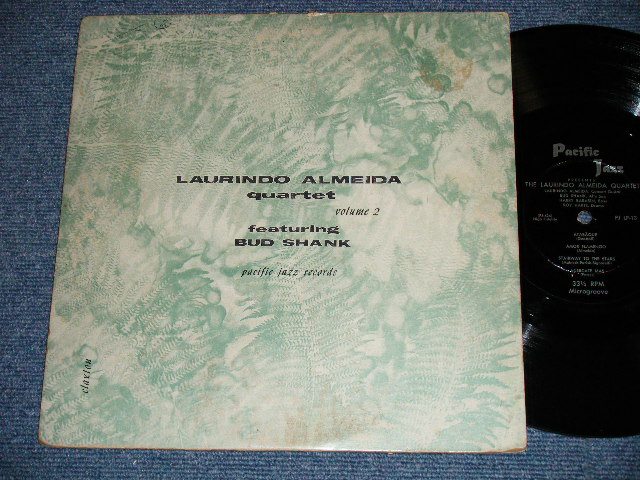 画像1: LAURINDO ALMEIDA QUARTET feat. BUD SHANK  -  VOLUME 2 ( Ex+/Ex++ Looks:Ex+++)  / 1954  US AMERICA ORIGINAL MONO Used 10" LP 