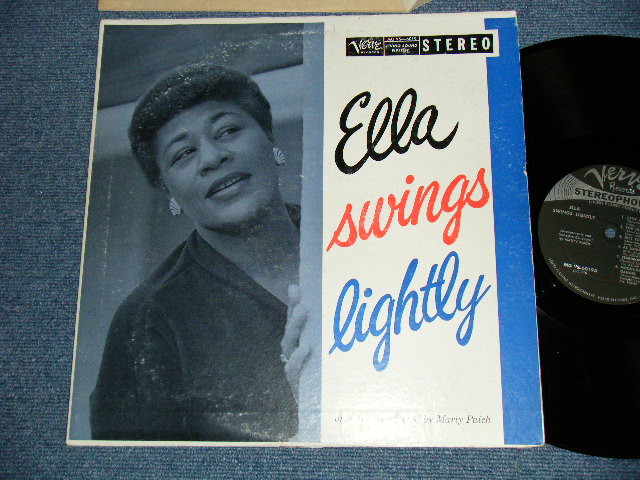 画像1: ELLA FITZGERALD - ELLA SWINGS LIGHTLY  (Ex/Ex,Ex+++) /  1960  US AMERICAORIGINAL "1st Press Label" STEREO  Used LP