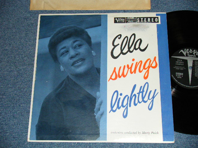 画像1: ELLA FITZGERALD - ELLA SWINGS LIGHTLY  (Ex-/Ex) /  1960's  US AMERICA REISSUE STEREO  Used LP