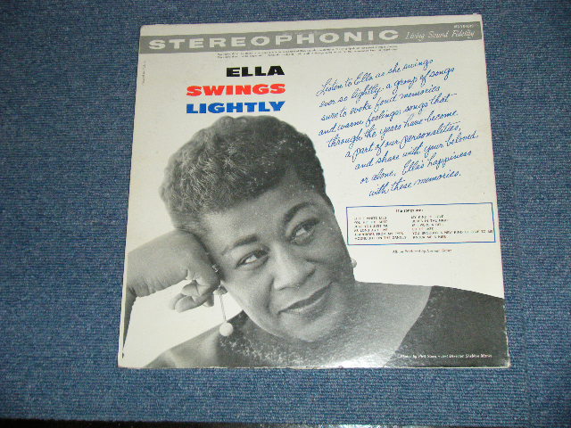 画像: ELLA FITZGERALD - ELLA SWINGS LIGHTLY  (Ex/Ex,Ex+++) /  1960  US AMERICAORIGINAL "1st Press Label" STEREO  Used LP