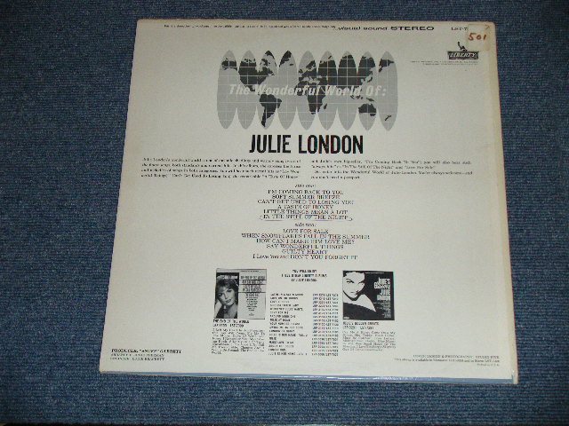画像: JULIE LONDON - THE WONDERFUL WORLD OF (MINT-/Ex+++ Looks:MINT-)  / 1963 US AMERICA ORIGINAL  STEREO Used  LP