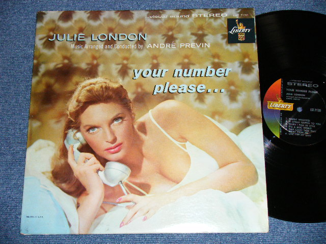 画像1: JULIE LONDON - YOUR NUMBER PLEASE ...( Ex+++/Ex+++ ) / 1960 US AMERICA ORIGINAL STEREO Used LP