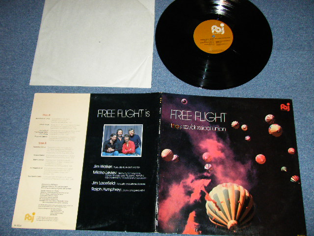 画像1: The JAZZ/CLASSICAL UNION  - FREE FLIGHT ( Ex++,VG+++ / Ex+++ )  / 1982 US AMERICA ORIGINAL  Used LP  