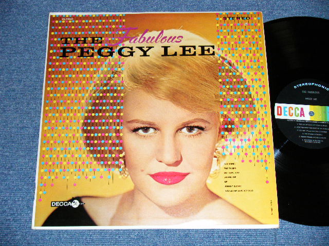 画像1: PEGGY LEE - THE FABULOUS PEGGY LEE  ( Ex+++,Ex++/Ex+++) / 1964 US AMERICA ORIGINAL STEREO Used   LP