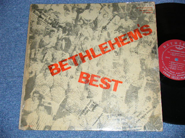 画像1: VA OMNIBUS - BETHLEHEM'S BEST (VG-/VG )  / 1958 US AMERICA ORIGINAL "MAROON LABEL" MONO Used LP  