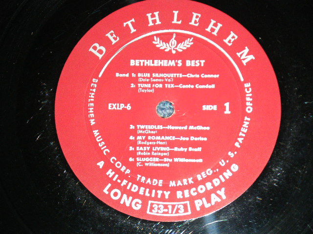 画像: VA OMNIBUS - BETHLEHEM'S BEST (VG-/VG )  / 1958 US AMERICA ORIGINAL "MAROON LABEL" MONO Used LP  