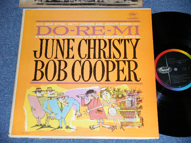 画像1: JUNE CRISTY  -  DO-RE-MI ( Ex+/Ex+++) / 1961 US ORIGINAL "BLACK With RAINBOW 'CAPITOL' Logo on LEFT Label"  Mono Used LP 