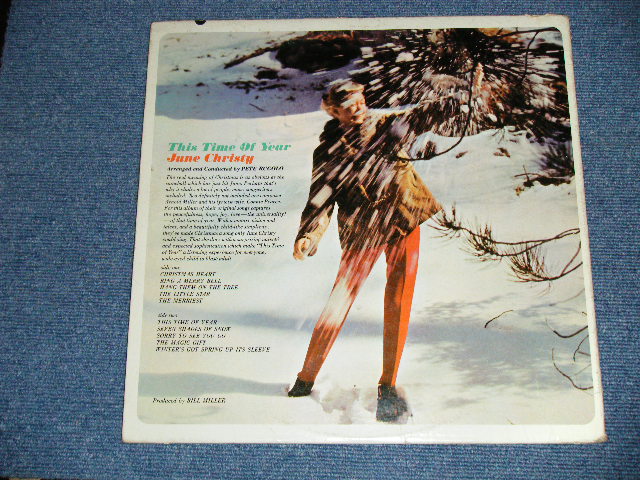 画像: PEGGY LEE -  THIS TIME OF YEAR ( Ex+/Ex+,Ex+++) / 1961 US ORIGINAL 1std press "BLACK With RAINBOW 'CAPITOL' Logo on LEFT  Label"  Mono Used LP 