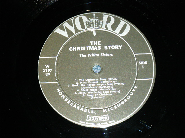 画像: The WHITE  SISTERS  - THE CHRISTMAS STORY ( Ex+++/MINT- Looks:Ex++ ) / 1950'S?  US AMERICA ORIGINALMONO Used  LP