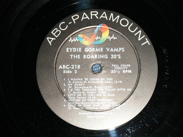 画像: EYDIE GORME - VAMPS THE ROARING 20'S (Ex+++?Ex+++)  / 1958 US AMERICA ORIGINAL MONO Used LP