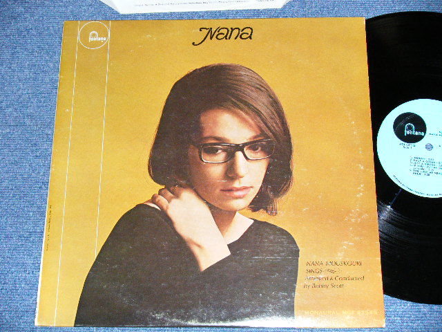 画像1: NANA MOUSKOURI  -　NANA ( Ex+/Ex+++) ) / 1960'S?  US AMERICA ORIGINAL MONO   Used  LP