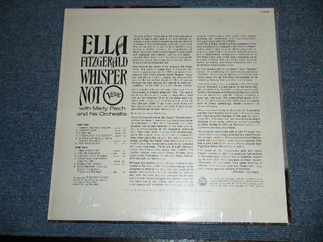 画像: ELLA FITZGERALD -  WHISPER NOT (MINT-/Ex+++ Looks:Ex++) /  1966  US AMERICA ORIGINAL   STEREO  Used LP