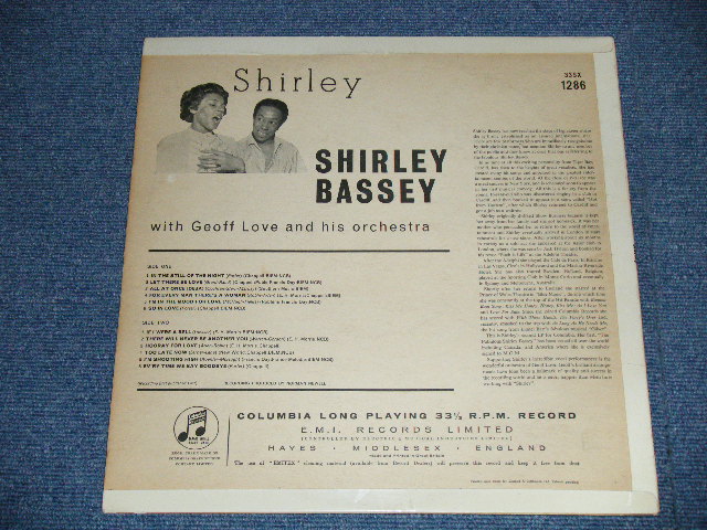 画像: SHIRLEY BASSEY -  SHIRLEY  ( Ex++/Ex++ Looks:VG+++ )  / 1960 UK ENGLAND  ORIGINAL "GREEN Label" MONO Used LP 