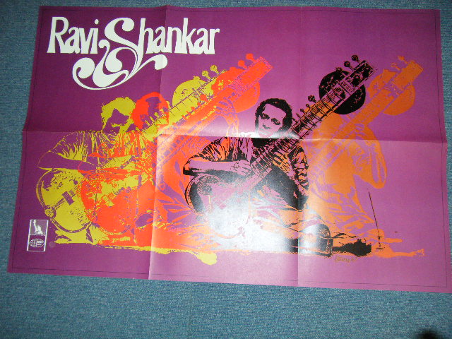 画像: RAVI SHANKAR - AT THE MONTEREY INTERNATIONAL POP FESTIVAL : With POSTER ( Ex++/Ex+++) /  1967 US AMERICA ORIGINAL STEREO  Used LP