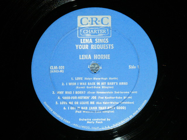 画像: LENA  HORNE - LENA SINGS YOUR REQUEST  ( Ex++/Ex+++  Looks: Ex++ )    / 1963 US AMERICA ORIGINAL MONO  Used LP 