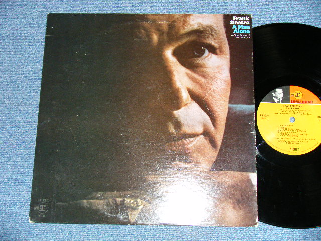 画像1: FRANK SINATRA - A MAN ALONE & Other Songs of Rod McKuen ( Ex++/Ex+++,Ex+ ) / 1969 US AMERICA  ORIGINAL "CUSTOM LABEL Design"  STEREO Used  LP 