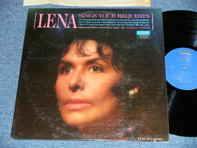 画像1: LENA  HORNE - LENA SINGS YOUR REQUEST  ( Ex++/Ex+++  Looks: Ex++ )    / 1963 US AMERICA ORIGINAL MONO  Used LP 
