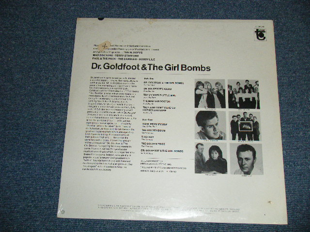 画像: OST （Ｔｈｅ SLOOPYS,MAD DOCTORS,TERRY STAFFORD,BOBBY LILE,PAUL & The PACK,The CANDLES)　- Dr. GOLDFOOT & THE GIRL BOMBS  (SEALED)  / 1966 US AMERICA ORIGINAL MONO "BRAND NEW SEALED" LP