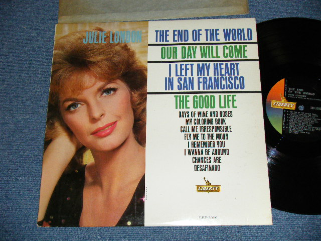 画像1: JULIE LONDON - THE END OF THE WORLD (Ex+++/Ex+++ )  /1963 US AMERICA ORIGINAL "Gold Color LIBERTY on Label" MONO Used LP