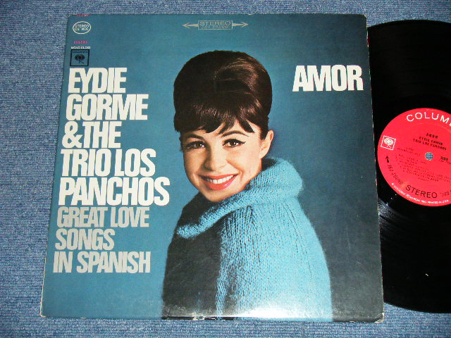 画像1: EYDIE GORME & TRIO LOS PANCHOS -  AMOR ( Ex+/Ex++ )  / 1964 US AMERICA ORIGINAL 1st press "BLACK 360 SOUND" Label STEREO Used LP
