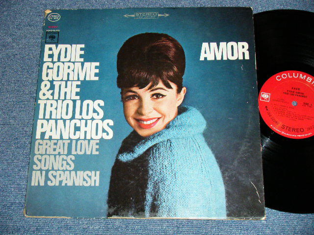 画像1: EYDIE GORME & TRIO LOS PANCHOS -  AMOR ( Ex/Ex++ Looks:Ex+ )  / 1964 US AMERICA ORIGINAL 1st press "BLACK 360 SOUND" Label STEREO Used LP