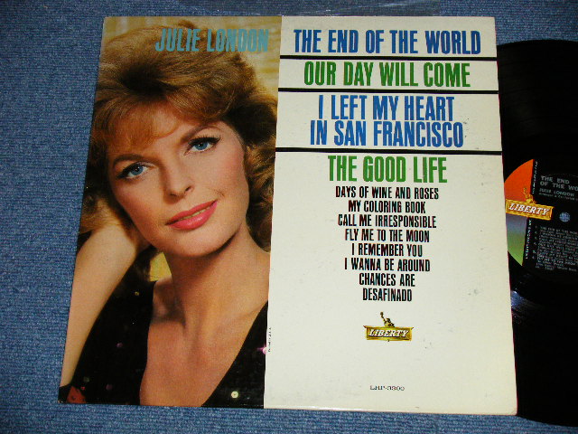画像1: JULIE LONDON - THE END OF THE WORLD (Ex++/Ex+++ )  /1963 US AMERICA ORIGINAL "Gold Color LIBERTY on Label" MONO Used LP