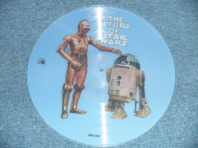 画像: ost GEORGE LUCAS - THE STORY of STAR WARS   ( Ex+++/MINT- )  / 1977 US AMERICA ORIGINAL "PICTURE Disc" Used LP 