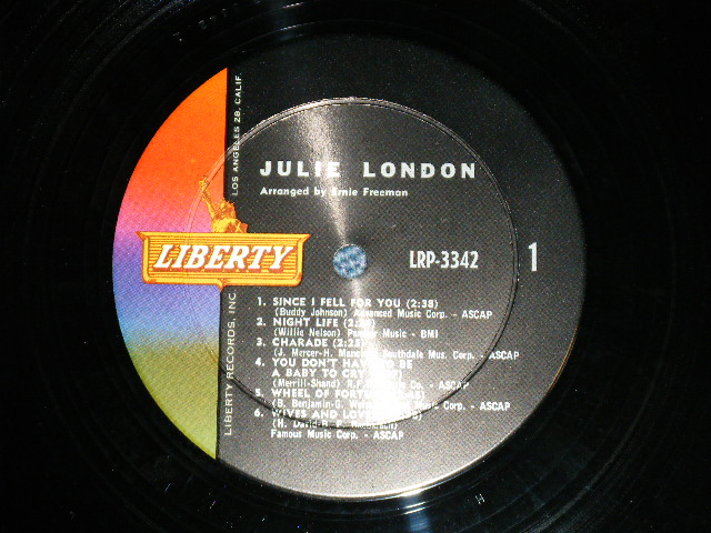 画像: JULIE LONDON - YOU DON'T HAVE TO BE A BABY  TO CRY  ( Ex++/MINT- ) /1964 US AMERICA ORIGINAL MONO  Used LP