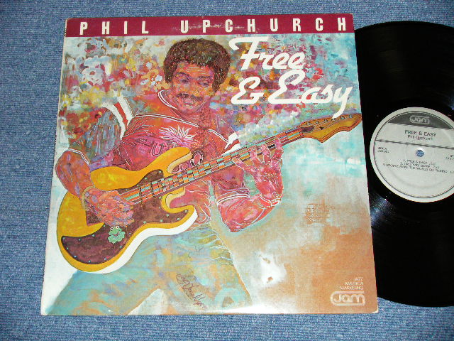 画像1: PHIL UPCHURCH - FREE & EASY  ( Ex++/Ex+++)  / 1983 US AMERICA ORIGINAL Used LP  